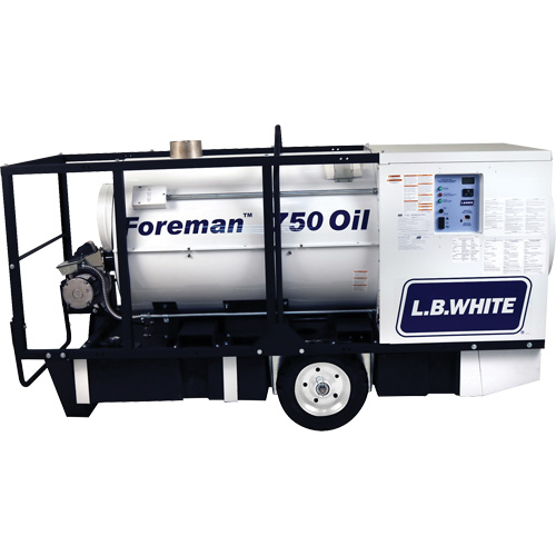 Foreman&reg; 750 Indirect-fired Portable Heater, Oil Filled, Kerosene, 750000 BTU/H Haskins Industrial Inc.