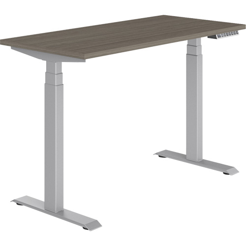 Newland Height-Adjustable Rectangular Table Haskins Industrial Inc.