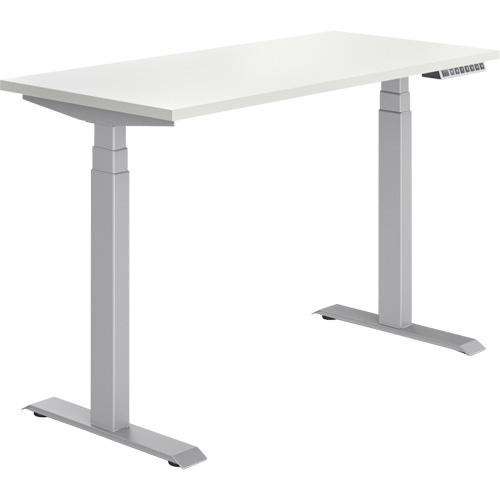 Newland Height-Adjustable Rectangular Table Haskins Industrial Inc.