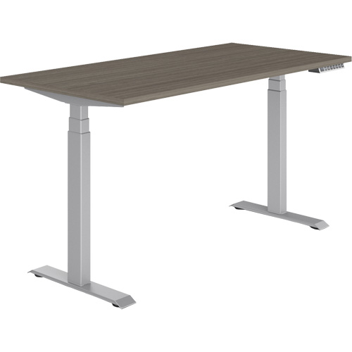 Newland Height-Adjustable Rectangular Table Haskins Industrial Inc.
