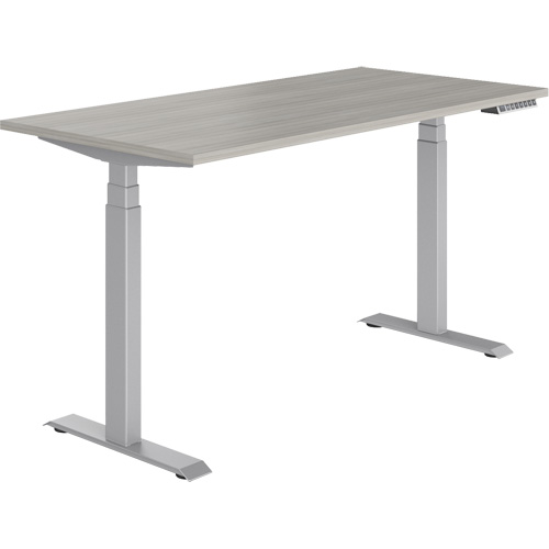 Newland Height-Adjustable Rectangular Table Haskins Industrial Inc.