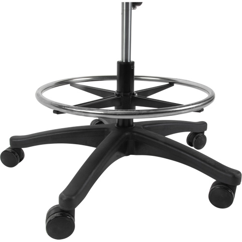 Tabouret de travail en maille, Mobile, Ajustable Hauteur, Capacit&eacute; 450 lb Haskins Industrial Inc.