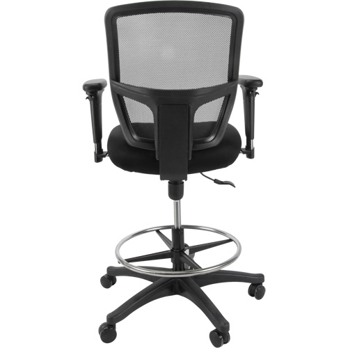 Tabouret de travail en maille, Mobile, Ajustable Hauteur, Capacit&eacute; 450 lb Haskins Industrial Inc.