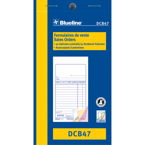 Formulaires de vente Haskins Industrial Inc.