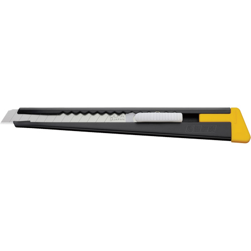 Standard-Duty Knife, 9 mm, Silver, Metal Handle Haskins Industrial Inc.