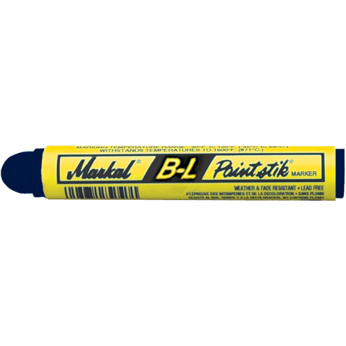 B&acirc;tons de peinture pour surfaces froides - B-L Painstik -50°F &agrave; 150°F, B&acirc;ton plein, Bleu Haskins Industrial Inc.