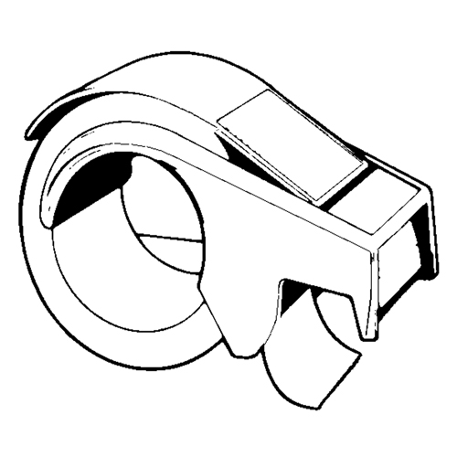 Hand Tape Dispenser, Standard Duty, Fits Tape Width Of 50.8 mm (2") Haskins Industrial Inc.