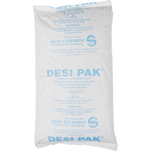 Desiccants, Clay, Tyvek Bag Haskins Industrial Inc.