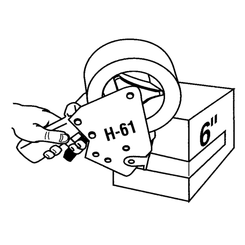 Stretchable Tape, 5 mils Thick, 38.1 mm (1-1/2") x 55 m (180')  Haskins Industrial Inc.