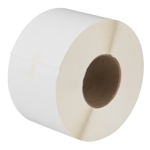 Blank Packaging Labels, 6" W x 4" L, White Haskins Industrial Inc.