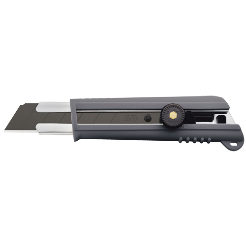 Comfort-Grip Knife, 25 mm, Carbon Steel, Heavy-Duty, Rubber Handle Haskins Industrial Inc.