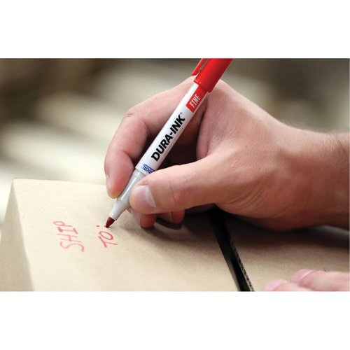 Marqueurs Dura-Ink - no 15, Rouge, Pointe Fin Haskins Industrial Inc.