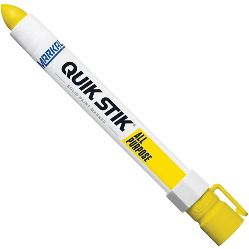 Quik Stik&reg; Twist-Up Paint Markers, Liquid, Yellow Haskins Industrial Inc.
