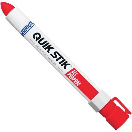 Quik Stik&reg; Twist-Up Paint Markers, Liquid, Red Haskins Industrial Inc.