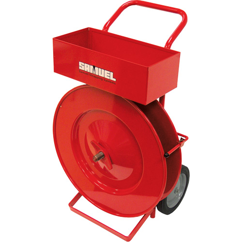 Distributeur de feuillards, Feuillard Polyester/Acier/Polypropyl&egrave;ne, Dia de noyau 16", largeur de rouleau 2,875" Haskins Industrial Inc.