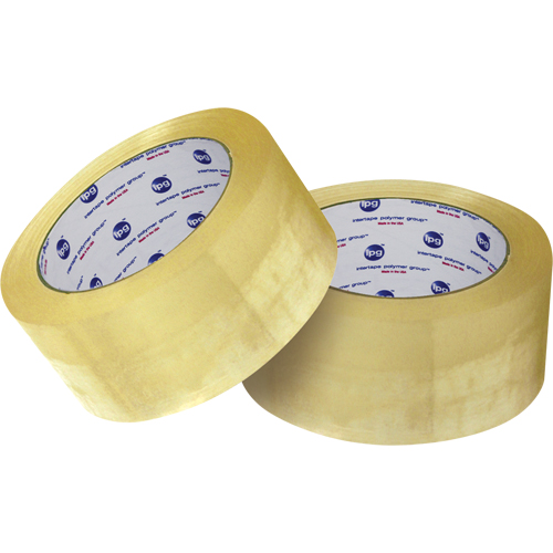 Box Sealing Tape, Hot Melt Adhesive, 2 mils, 48 mm (1-22/25") x 100 m (328') Haskins Industrial Inc.