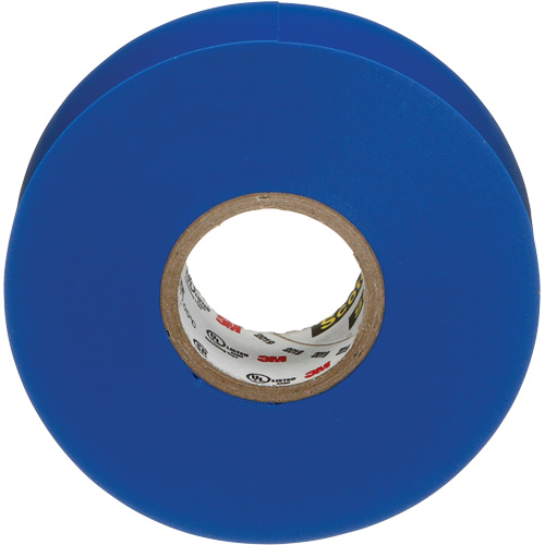 Scotch&reg; 35 Colour Coded Tape, 19 mm (3/4") x 20.1 m (66'), Blue, 7 mils Haskins Industrial Inc.