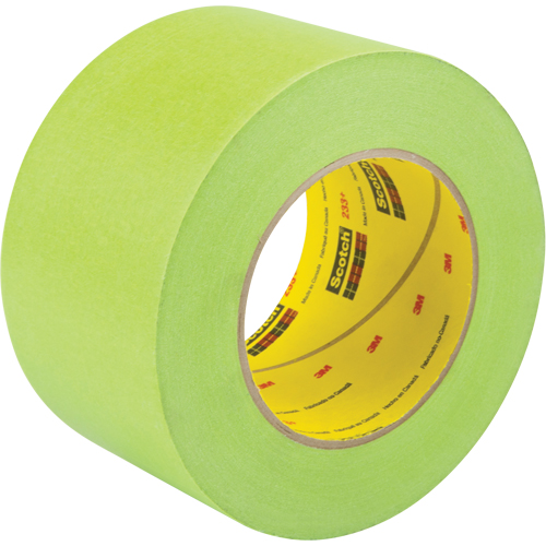 Scotch&reg; 233+ Masking Tape, 72 mm (3") x 55 m (180'), Green Haskins Industrial Inc.