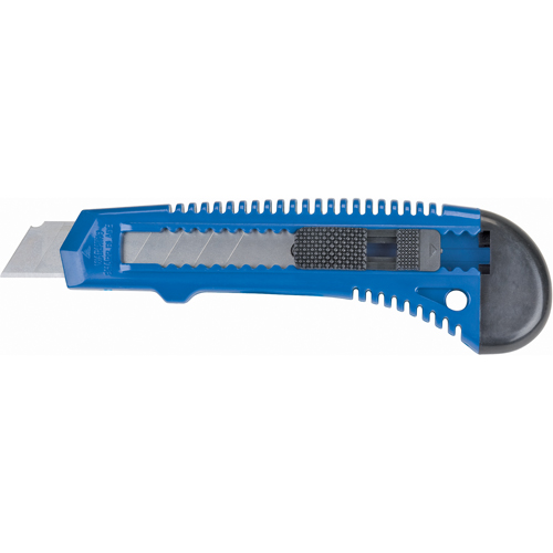 Standard-Duty Knife ATK700, 18 mm, Carbon Steel, Plastic Handle Haskins Industrial Inc.