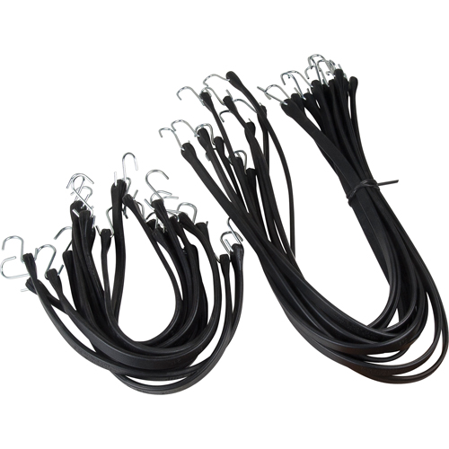 Rubber Tie Down Set, 21" Haskins Industrial Inc.