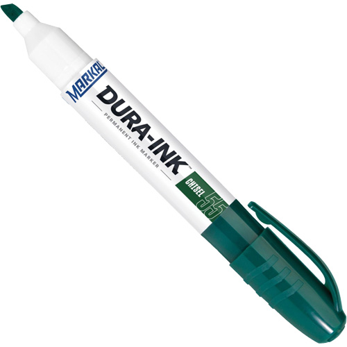 Marqueur Dura-Ink 55, Vert, Pointe Ciseau Haskins Industrial Inc.