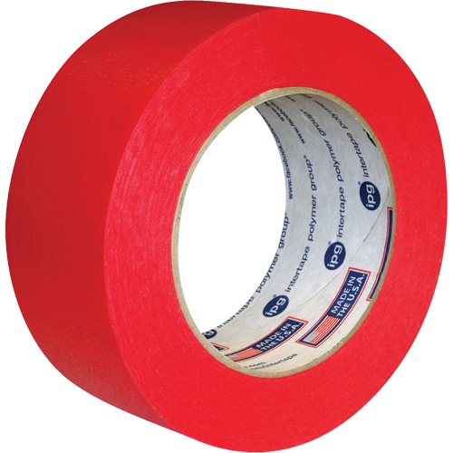 Rubans-cache color&eacute;s de cat&eacute;gorie utilitaire, 18 mm (3/4") x 55 m (180'), Rouge Haskins Industrial Inc.