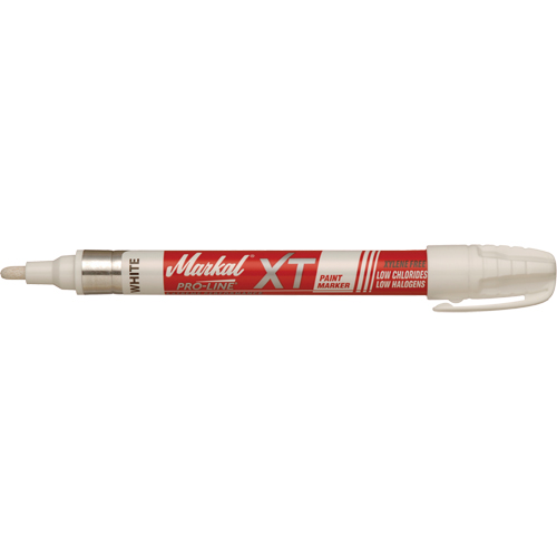 Pro-Line&reg; XT Paint Marker, Liquid, White Haskins Industrial Inc.