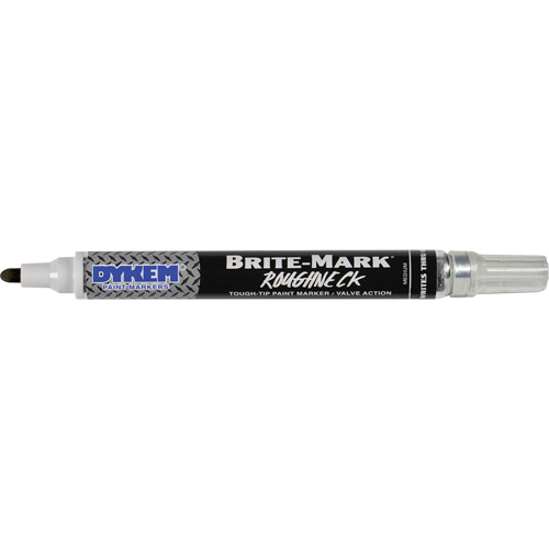 Brite-Mark&reg; RoughNeck Marker, Liquid, Black Haskins Industrial Inc.