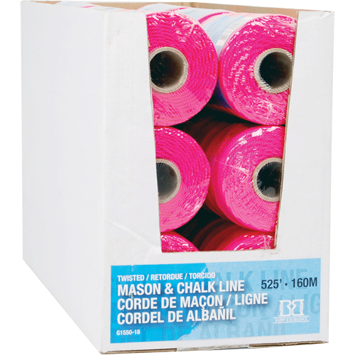 Mason/Chalk Line Rope, 525', Nylon Haskins Industrial Inc.