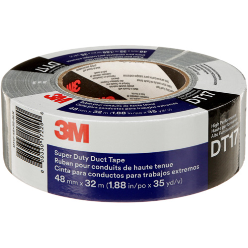 Ruban adh&eacute;sif super robuste DT17, 17 mils, Noir, 48 mm (2") x 32 m (105') Haskins Industrial Inc.