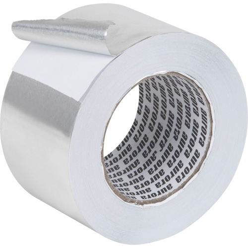 Aluminum Foil Tape, 1.5 mils Thick, 72 mm (3") x 45.7 m (150') Haskins Industrial Inc.