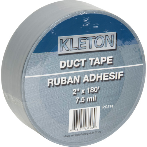 Utility Grade Duct Tape, 7.5 mils, Silver, 50 mm (2") x 55 m (180') Haskins Industrial Inc.