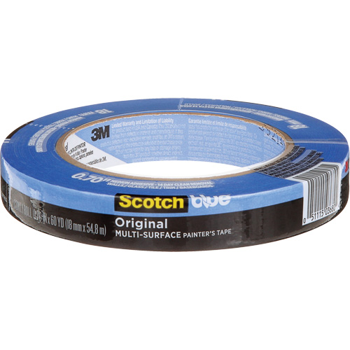Ruban de peintre multi-surface ScotchBlue Original 2090, 18 mm (3/4") x 54,8 m (180'), Bleu Haskins Industrial Inc.