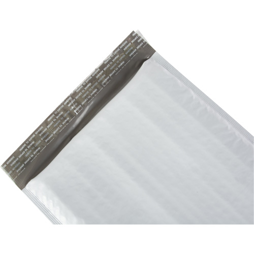 Bubble Shipping Mailer, Polyethylene, 8-1/2" W x 12" L Haskins Industrial Inc.
