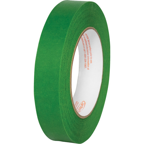 Premium Safe Tack Masking Tape, 24 mm (61/64") x 55 m (180.4'), Green Haskins Industrial Inc.