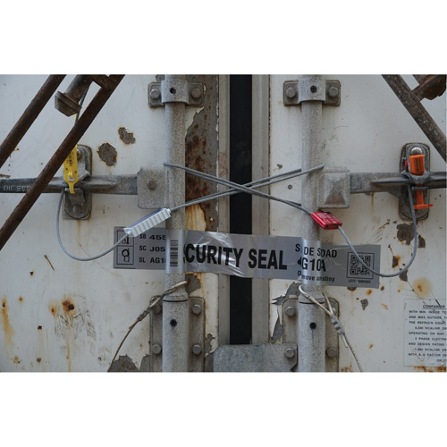 Scell&eacute;s de haute s&eacute;curit&eacute;, 12", M&eacute;tal, Scell&eacute; &agrave; c&acirc;ble Haskins Industrial Inc.