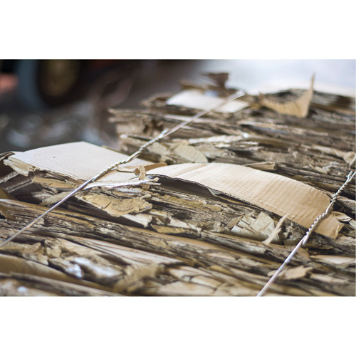 Baling Wire, Galvanized, 13-1/2' L, 13 ga. Haskins Industrial Inc.