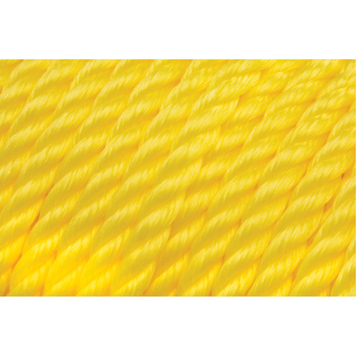1/2" Braided Yellow Rope, Polypropylene, 335' Haskins Industrial Inc.