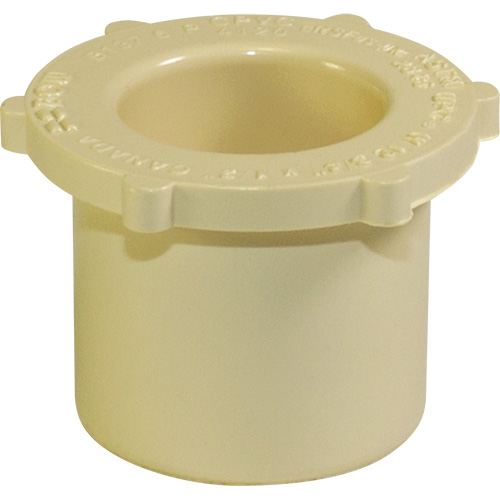 R&eacute;duction m&acirc;le-femelle pour tuyau Flowguard Gold, 3/4" x 1/2", Chantepleure x noeud, PVC-C Haskins Industrial Inc.