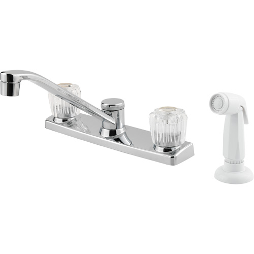 Pfirst Series Kitchen Faucet with Side Sprayer Haskins Industrial Inc.