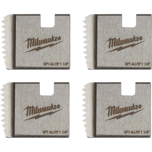 Matrices de tuyauterie portables NPT, Pour tuyau de 1-1/4", Alliage Haskins Industrial Inc.
