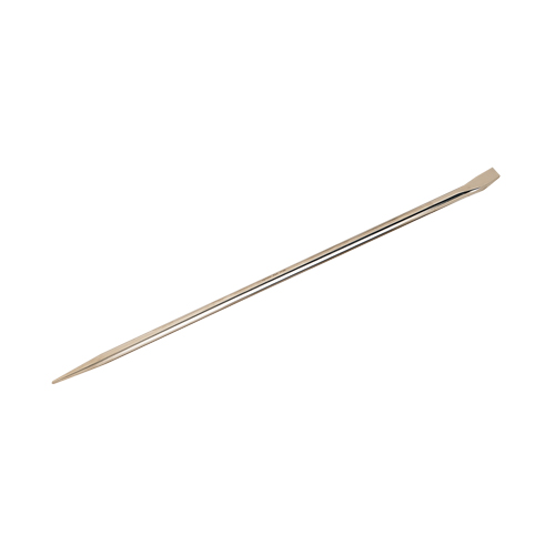 Nickel-Plated Pry Bar, 1-1/4" W, 42" L Haskins Industrial Inc.