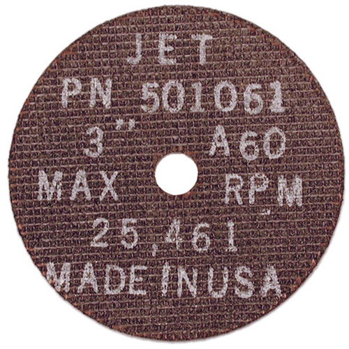 Meule &agrave; tronçonner POWERPLUS, 3" x 1/32", Arbre de 3/8", Type 1, 25 100 Tr/min Haskins Industrial Inc.
