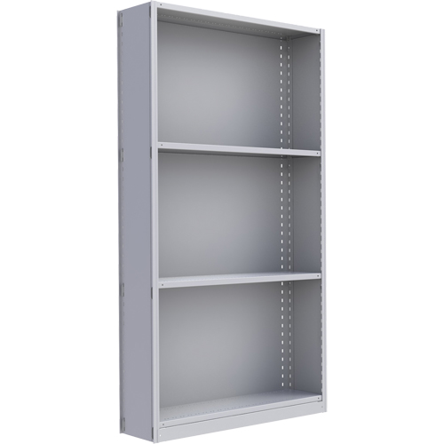 &eacute;l&eacute;ment de rayonnage Interlok, Acier, Sans boulons, Capacit&eacute; 450 lb, 48" la x 88" h x 24" p Haskins Industrial Inc.