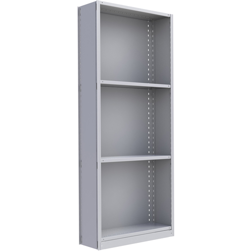 Interlok Shelving Unit, Steel, Boltless, 800 lbs. Capacity, 36" W x 88" H x 24" D Haskins Industrial Inc.