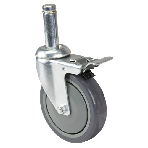 Caster for Chromate Wire Shelving Haskins Industrial Inc.