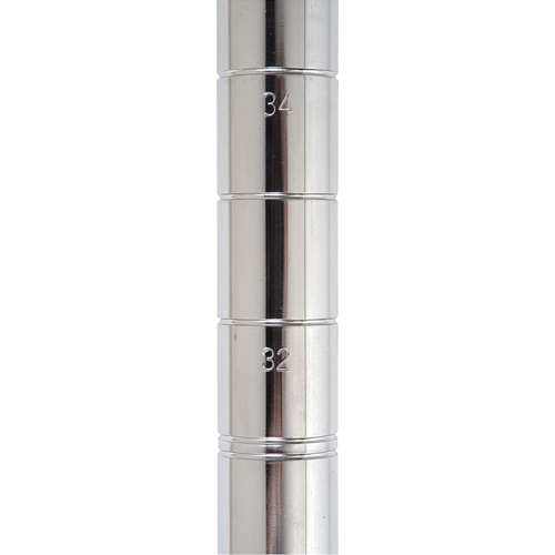 Heavy-Duty Chromate Wire Shelving Post, 33" H Haskins Industrial Inc.