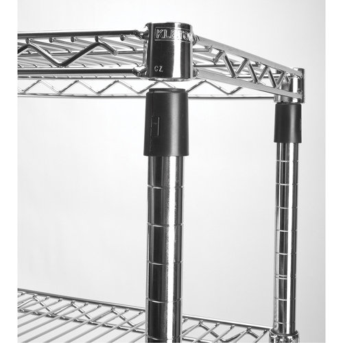 Chariots &agrave; pousser, Chrom&eacute;, 36" x 60" x 14", Capacit&eacute; 800 lb Haskins Industrial Inc.