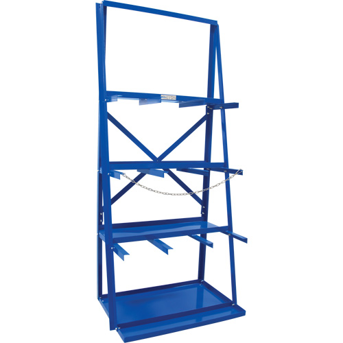 R&acirc;telier de rangement pour barre, Vertical, 3 Niveaux, 36" la x 24" p x 84" h, 3000 lb Cap. Haskins Industrial Inc.