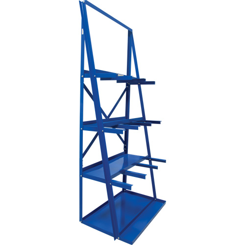 R&acirc;telier de rangement pour barre, Vertical, 3 Niveaux, 36" la x 24" p x 84" h, 3000 lb Cap. Haskins Industrial Inc.